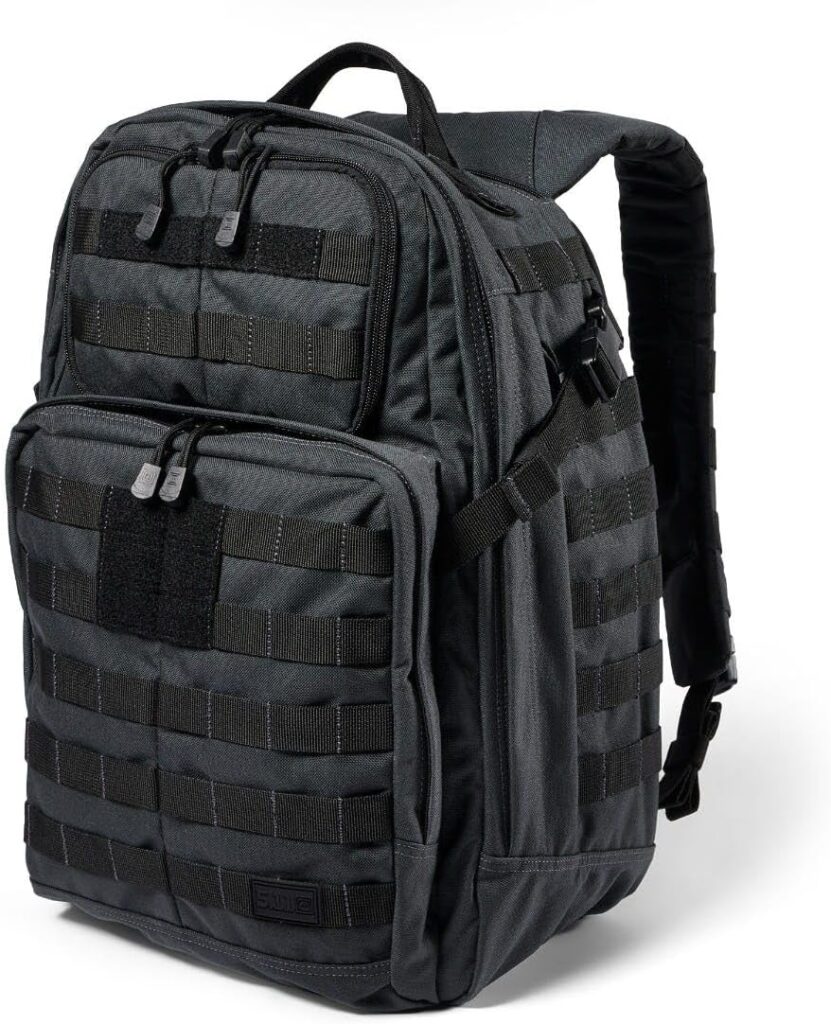 5.11 Tactical Backpack, RUSH 24 2.0 Military Survival Molle Back Pack with Laptop Compartment, 37L
